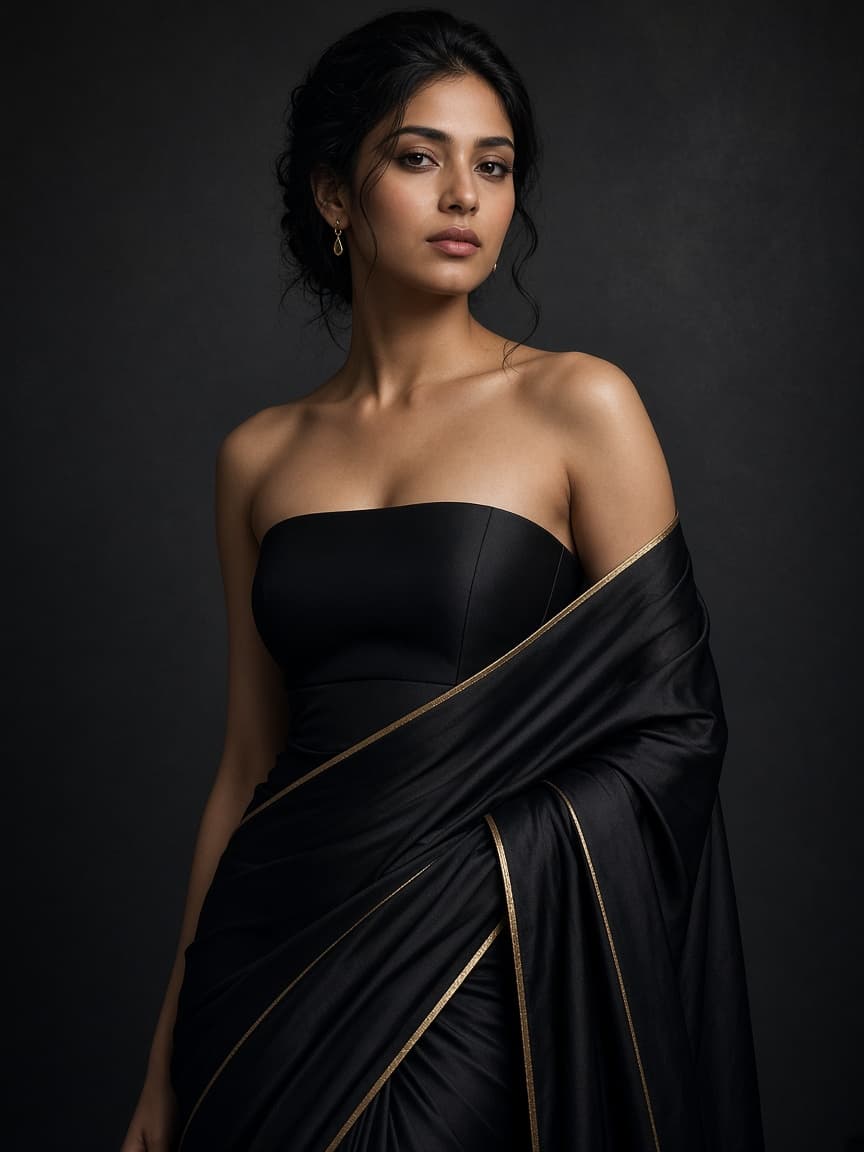 Kanjivaram worn by Divya Iyer